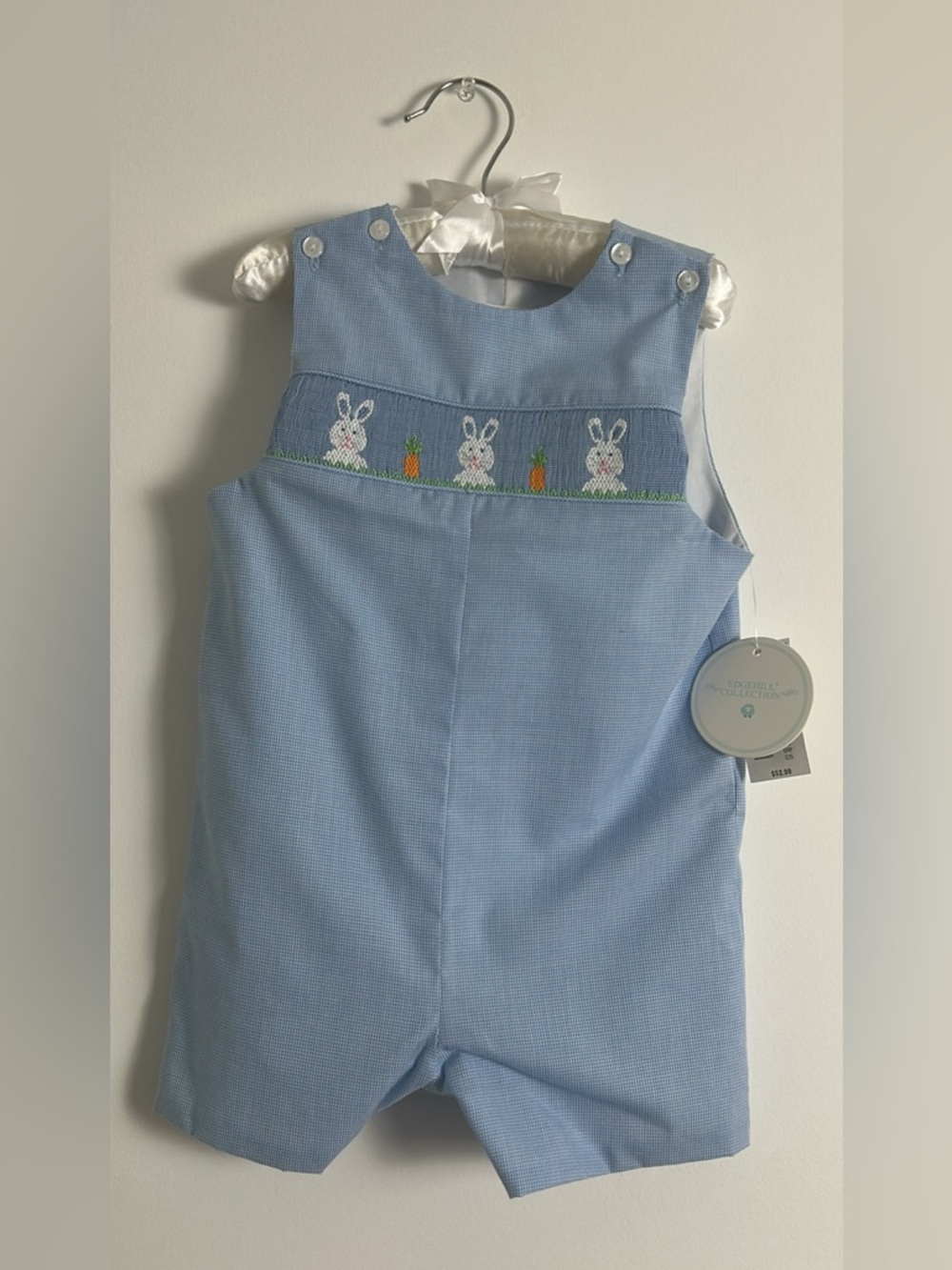 NWT 24M Edgehill Collection Easter Smock Jon Jon